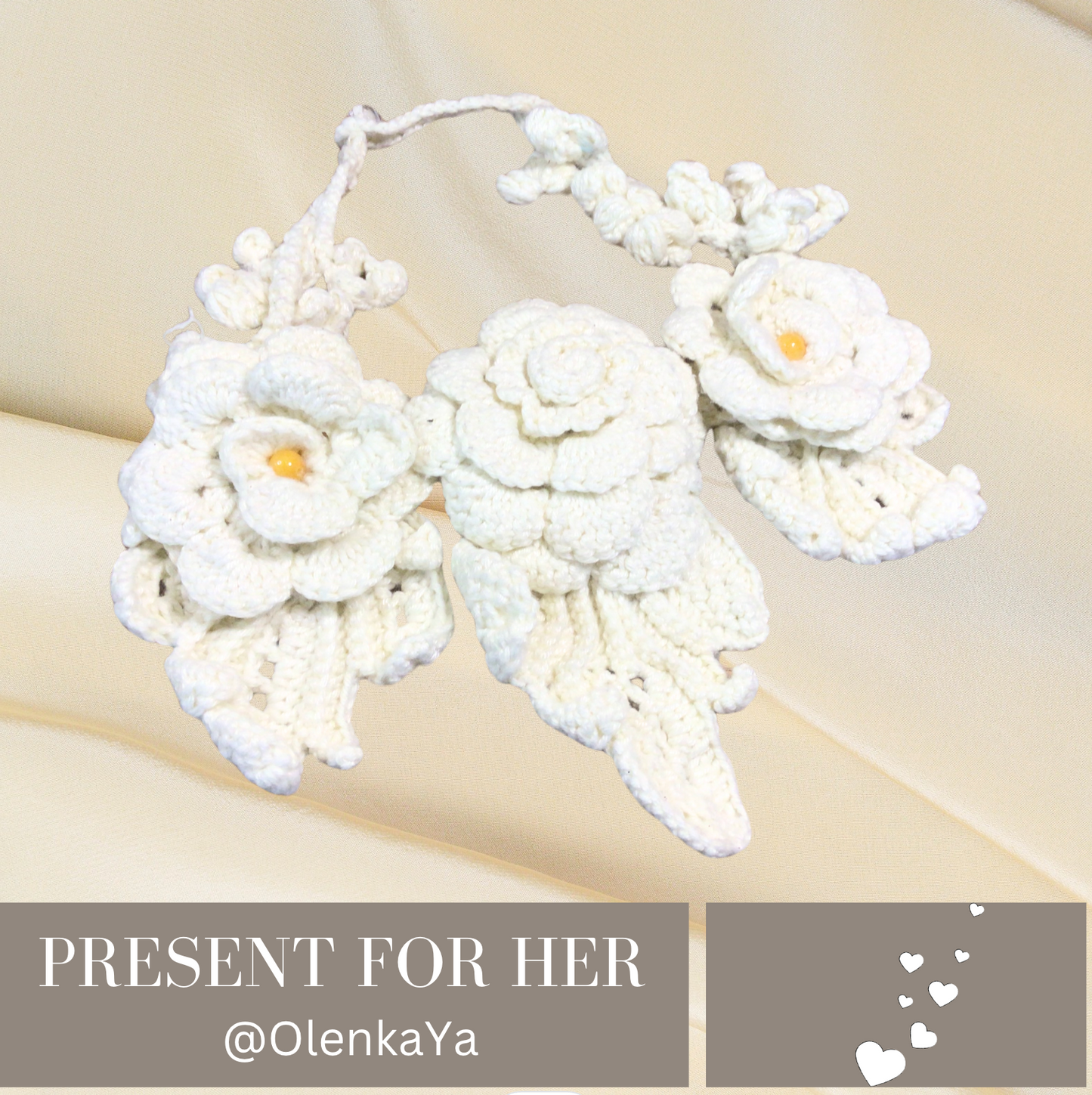 ELEGANT BLOSSOM NECKLACE: A Touch of Handcrafted Beauty