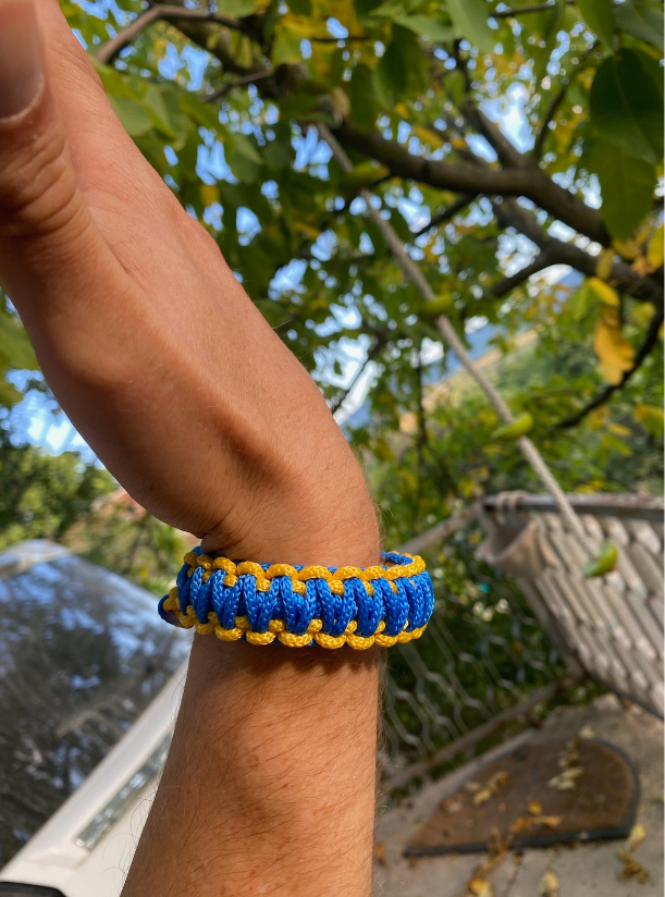 Trendy Ukrainian Bracelets and Keychains — Handmade